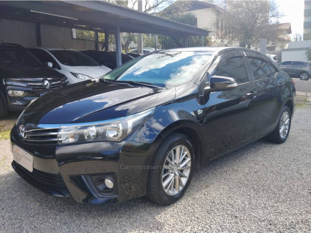 TOYOTA - COROLLA - 2016/2016 - Preta - R$ 87.500,00